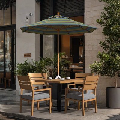 Parasol en bois de teck 7,5 pi