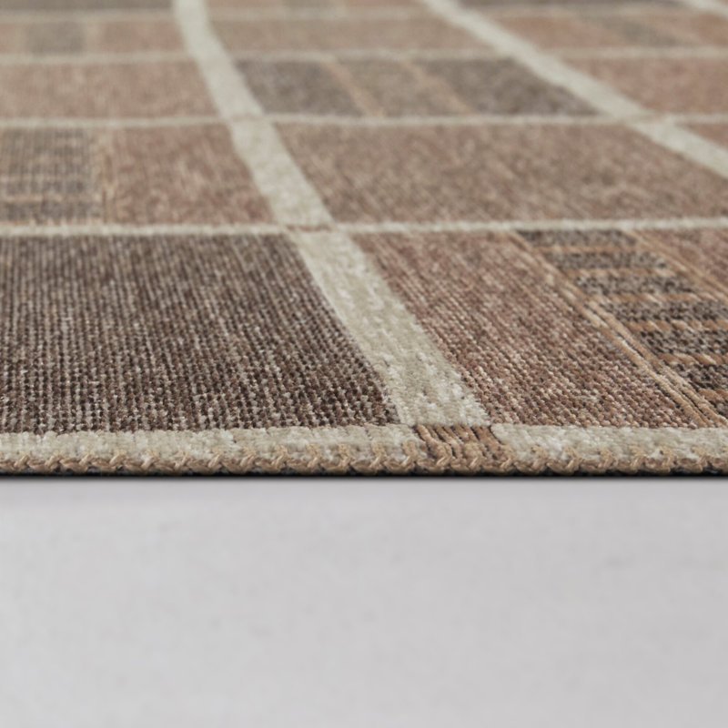Tapis d'intérieur / extérieur recyclé Claudine P.E.T, Rectangle 5 pi 3 po x 7 pi