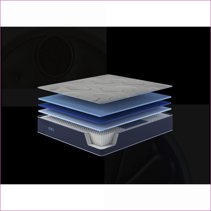 Restonic TempaGel ChillRest Lux Firm Twin XL Mattress with Dual Cooling Technology &amp; Gen II Gel Memory Foam, Twin