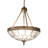 Dunwall Glass Semi Flush Mount