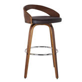 Corrigan Studio® Maxime Swivel Counter or Bar Height Bar Stool with