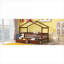 Lit plateforme simple pour chambre d'enfant avec tiroirs de rangement en bois massif brun chaud House House
