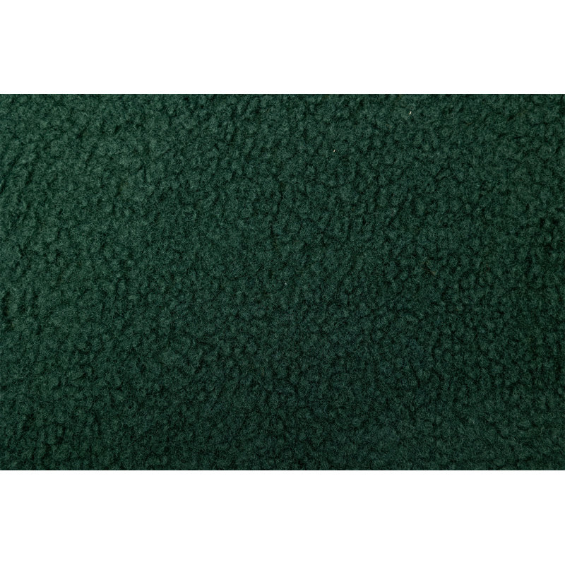 Ottoman Makeup Stool Footstool (Only Including Ottoman), Green Teddy
