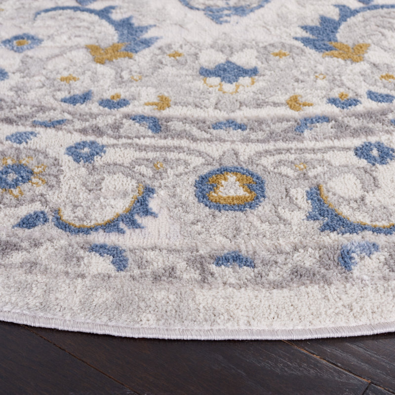 Palma Performance Oriental Rug, Round 6'7"