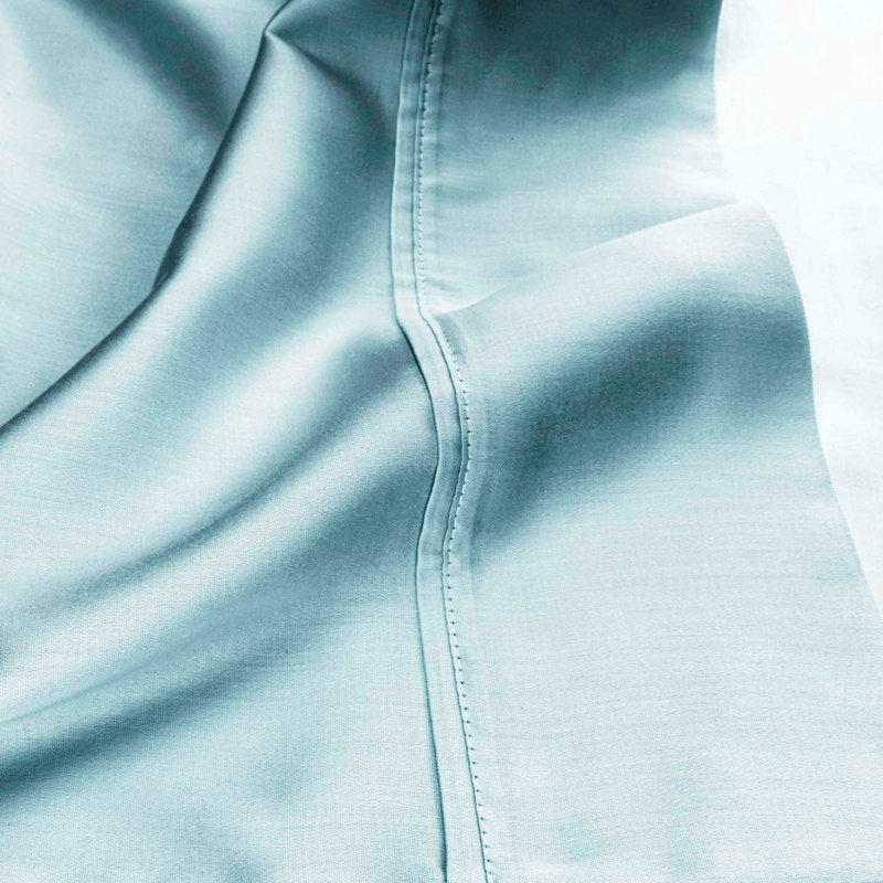 Ensemble de draps Edmont , Très grand californien, Bleu clair