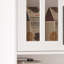 71'' H X 23.6'' W Kitchen Pantry With Bookcases, Glass Door Kitchen Storage Cabinet-1653569976