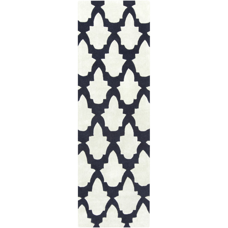 Windsor Hand Tufted Geometric Indoor Rug, Runner 2'6" x 8'