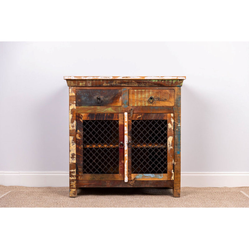 Solid Wood Accent Cabinet