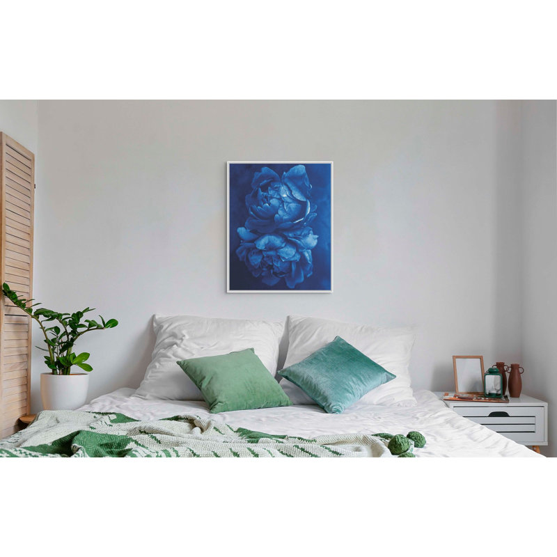 Two Roses 1 Print by Ali Lanenga, 26.25" H x 21.25" W