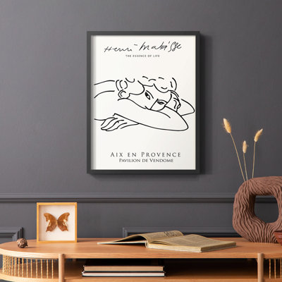 Matisse LXVI Framed Print - Solid Wood