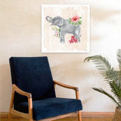Éléphant de la jungle, art tropical