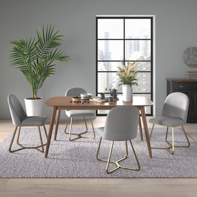 Colson Mid-Century Modern Tapered Dining Set