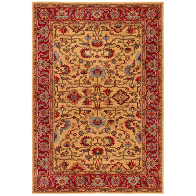 Tapis oriental en polypropylène tissé à la machine Rectangle Angeluis