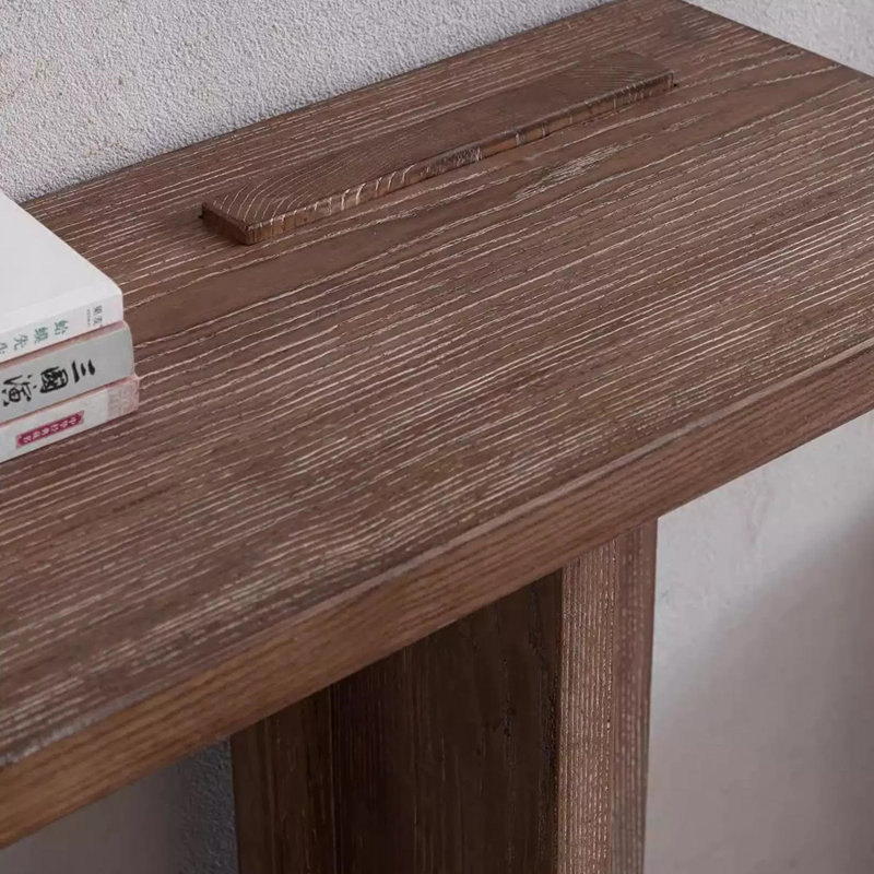 Console simple de style américain, H 35,4 po x l 63 po x P 12,6 po