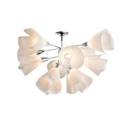 Mobius 38.1" Wide 12 - Light Sputnik Semi Flush Mount