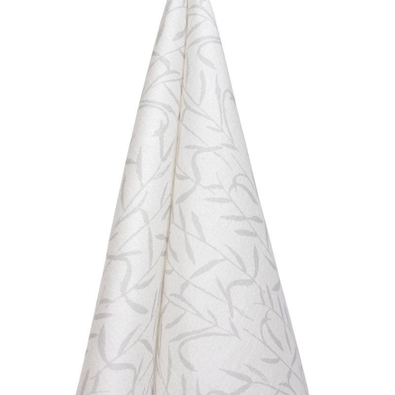 Botanic Lumbar Pillow Cover & Insert, Platinum/Silver Floral