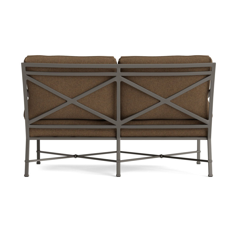 Venetian Outdoor 2 - Seat Loveseat, Fusion Moccasian, Mica