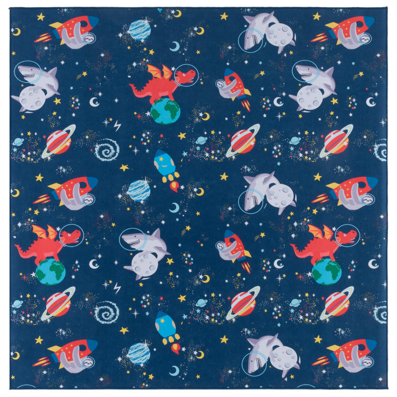 Tapis lavable à la machine Tacoma Kids 100 Performance, Carré 5 pi