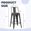 Ensemble de 2 tabourets de bar Modern Modern Industrial-687829310-687829311