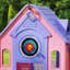 AIYAPLAY Playhouse for Kids Outdoor Indoor 5-in-1 Basketball Hoop-116502708