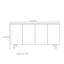 Buffet haut de gamme peint-1965469729
