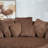 Oversized Slipcovered Accent Barrel Chair-108658057