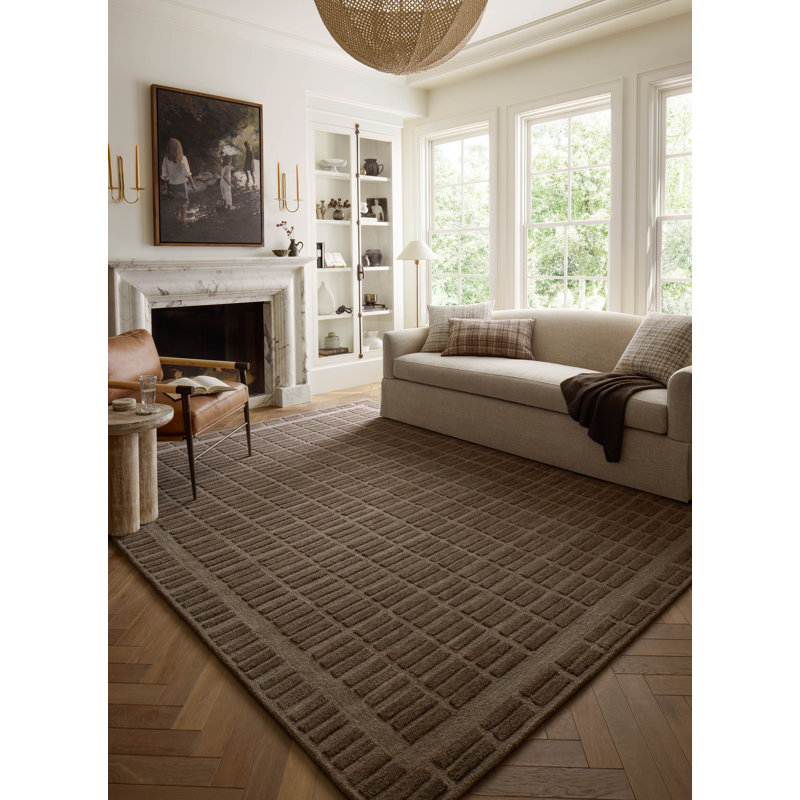 Chris Loves Julia x Loloi Bradley Cocoa Area Rug