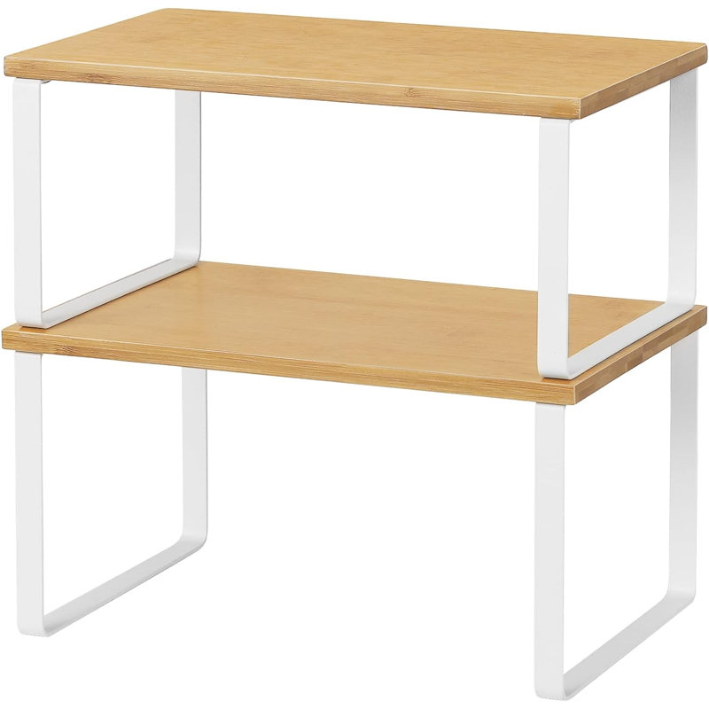 Kitchen Cabinet and Counter Shelf Organizer