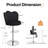Swivel Adjustable Height Bar Stool-711304639