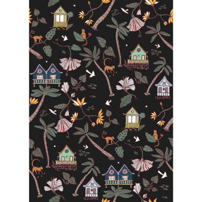 Holalola Calypso Jungle Peel & Stick Wallpaper