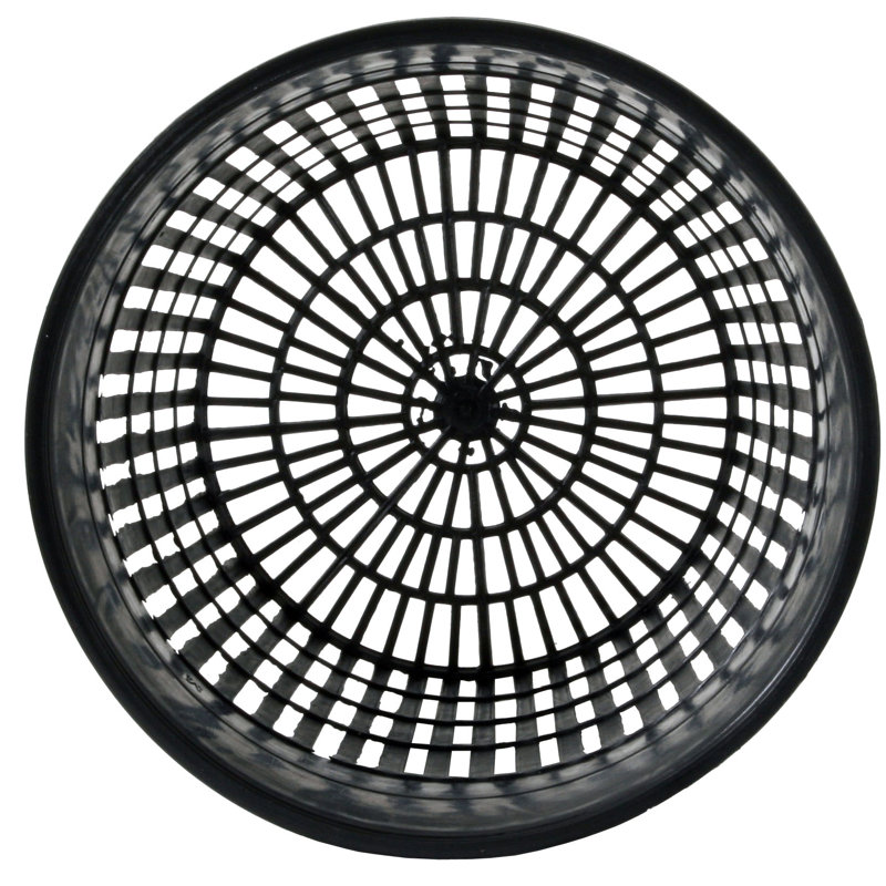 Pot de chambre en plastique, H 4,5 po x l 6 po x p 6 po