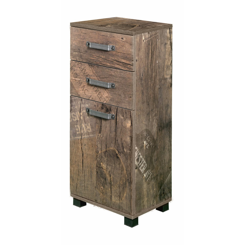 Milan Bathroom Cabinet, Brown