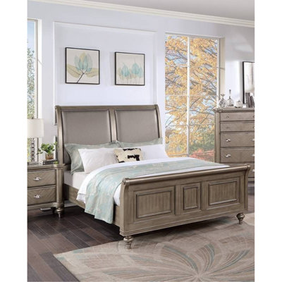 Mobilier de chambre à coucher à tête de lit et panneau de lit de luxe moderne 1pc