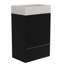 Gada 20" Striped Matt Bathroom Vanity With Ceramic Sink, Freestanding Bathroom Cabinet For Modern Bathroom-115672405
