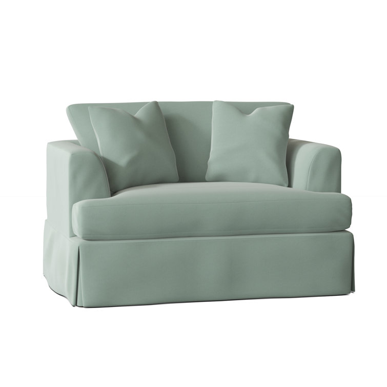 Lucia Slipcovered Chair and a Half