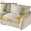 Canapé modulaire en U avec repose-pieds-301748541