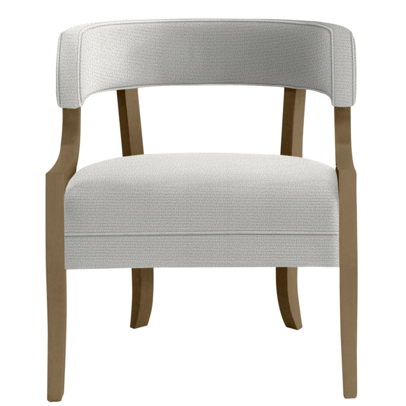 Thom Filicia Home 25"Otisco Chair, Hampton, Callaloo Cotton