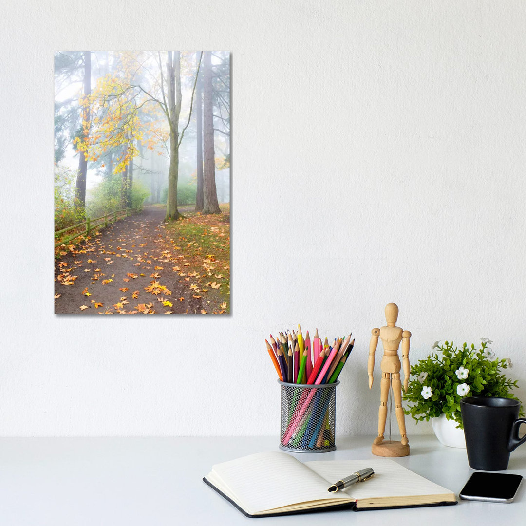 Along The Bluff, Seattle, Washington by Jim Nilsen - Wrapped Canvas Gallery-Wrapped Canvas Giclée