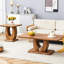 Wood Coffee Tables - Square And Rectangular, Luxury Decoration Table In Wood Look & Versatile Style