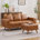 Faux Leather/Brown