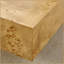Table basse 43 po rectangulaire en panneau de fibres à densité moyenne avec placage de bois de ronce-29254376