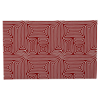Timeless Walk Absorbent Non-Skid Rectangular Toilet Mat