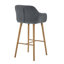 Ensemble de 2 tabourets de bar Modern-2067039896