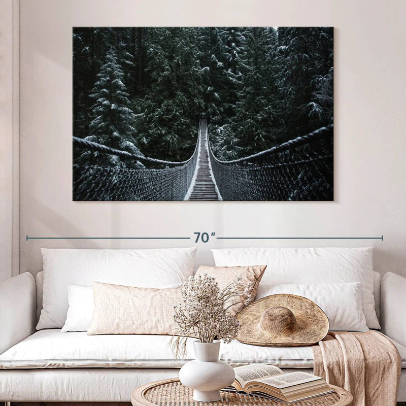 Lilie Vancouver Winter Wonderland Bridge, H 34 po x l 51 po