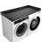 Kaboon Washer Dryer Countertop With Edge Rails, 28" X 58"-112586625