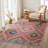 Machine Washable Non Slip Western Area Rugs for Living Room Bedroom Dining Room-79259667-100121727