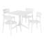 Ensemble repas carré pour 4 personnes-817786919
