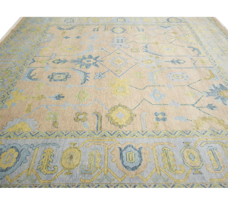Tapis carré Oushak Chobi