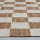 Madalene Checkerboard Natural and Ivory Rug