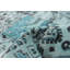 Tapis bleu tissé à la machine Wolfdale-380607614